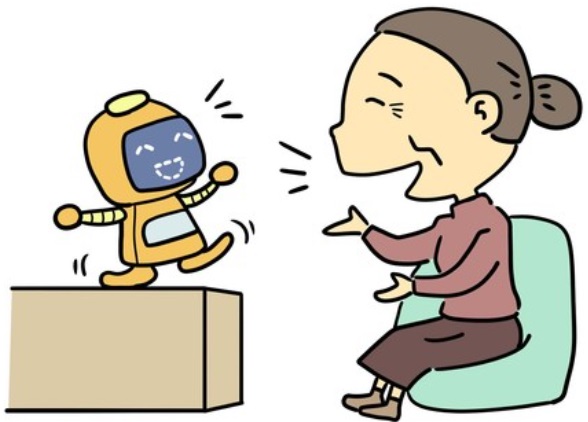 AI 対話型ロボット