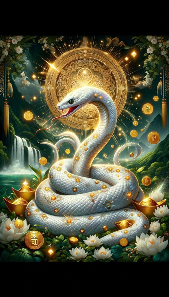●キーワード：金運、白蛇