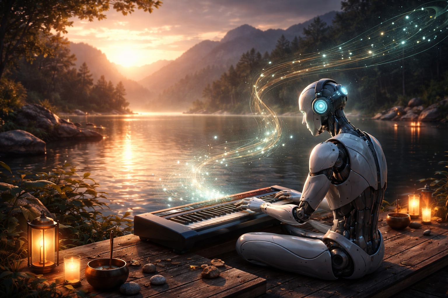 AIが奏でる癒しのメロディ: リラクゼーション音楽がもたらす心の安らぎとその魅力