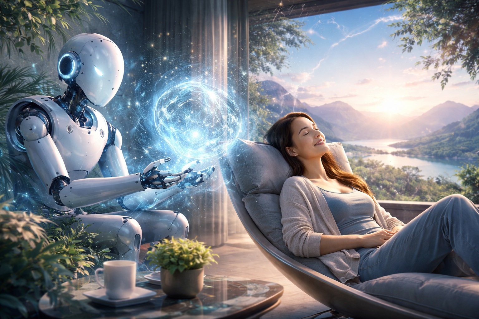 AIがもたらす癒し：心をリフレッシュする新しいアプローチ！