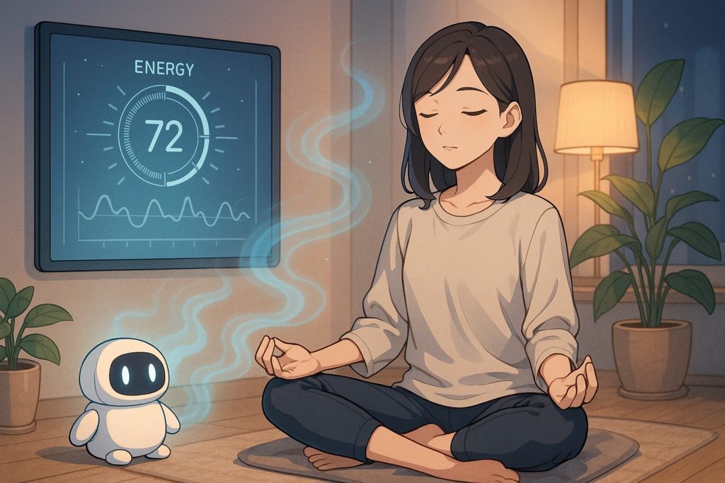 AIが日常の判断を支え、心の負担を軽くする