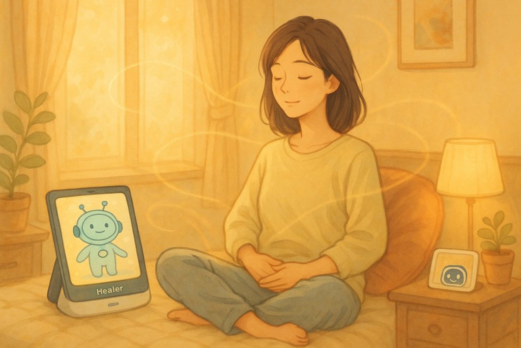 初心者にもやさしい！AIがサポートする瞑想の進め方