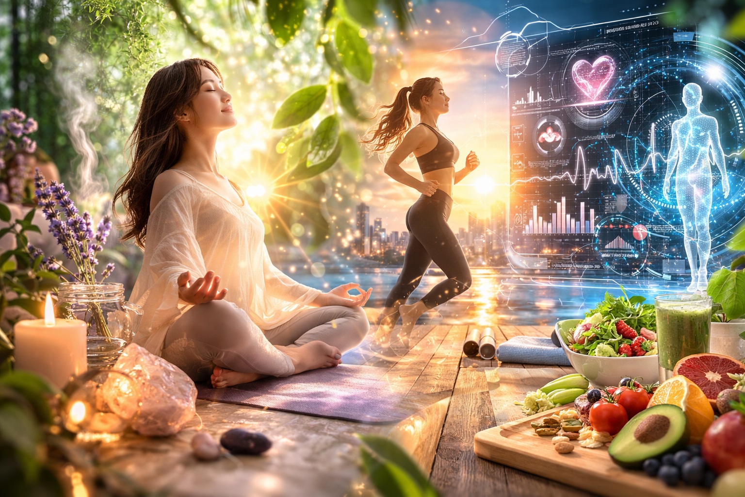 ヒーリングとダイエットの融合：AIを活用した新しい健康法