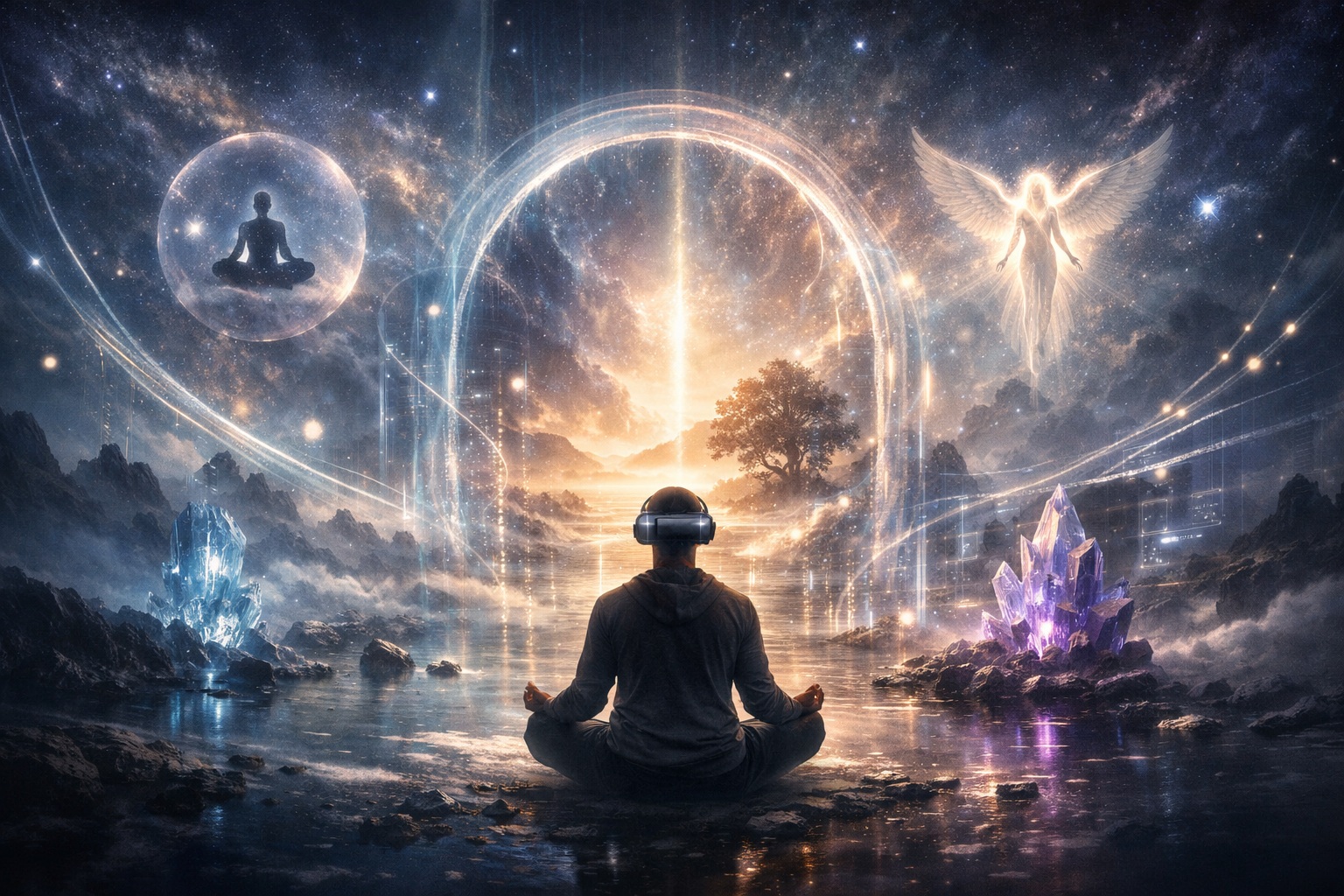 スピリチュアルな癒しをAIで体験！最新技術の可能性と新たな心の扉