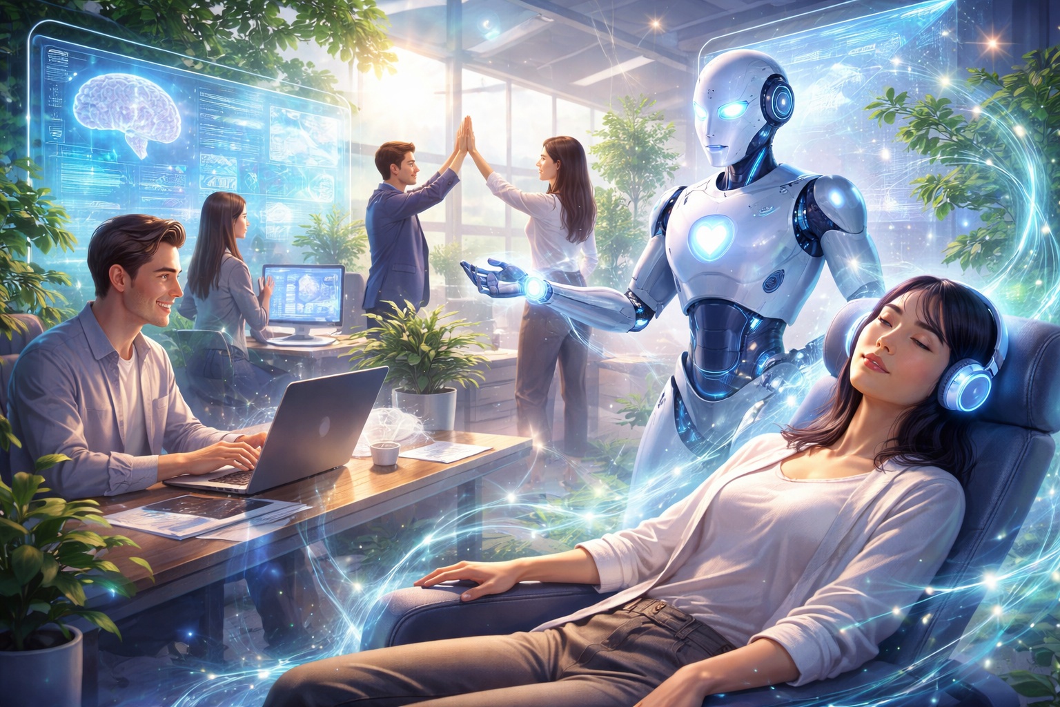 働く人を幸せにする！AIとヒーリングの新しい関係について！