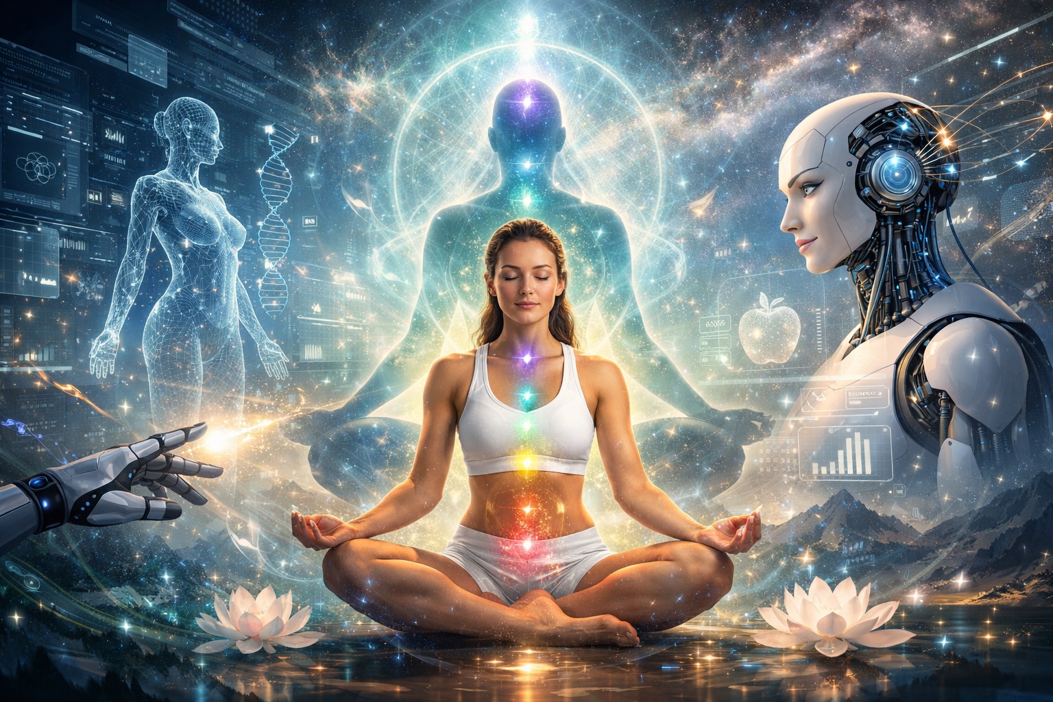 科学とスピリチュアルの融合：AIによるダイエットヒーリングの新時代