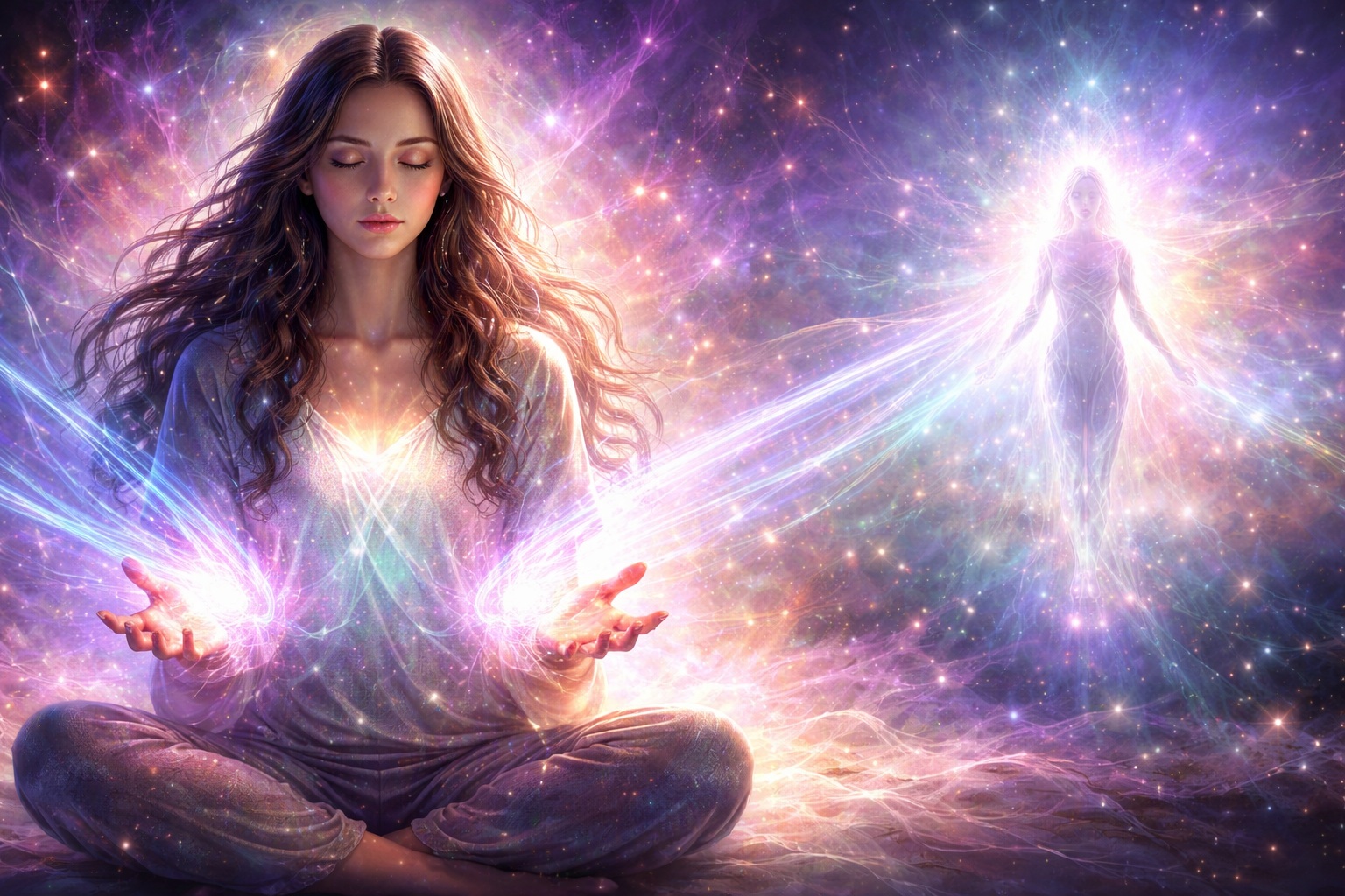 スピリチュアルな遠隔ヒーリング：オーラの変化を感じる瞬間の神秘