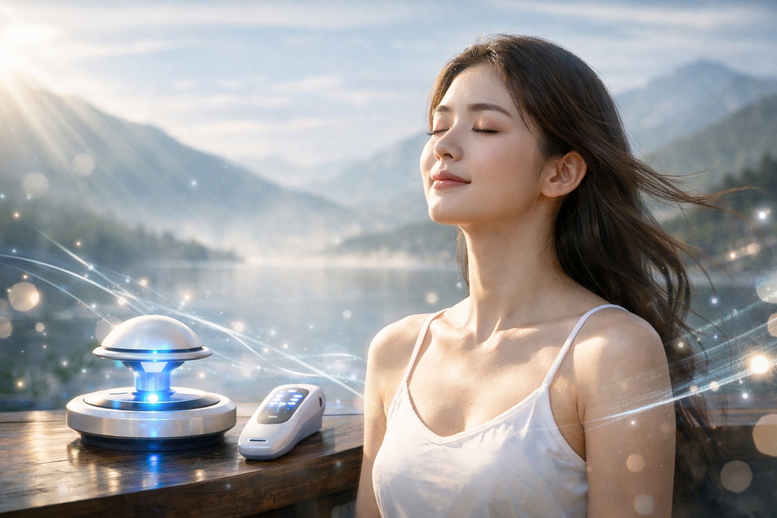 美しい肌は心の平和から！ヒーリングデバイスの効果を探る！