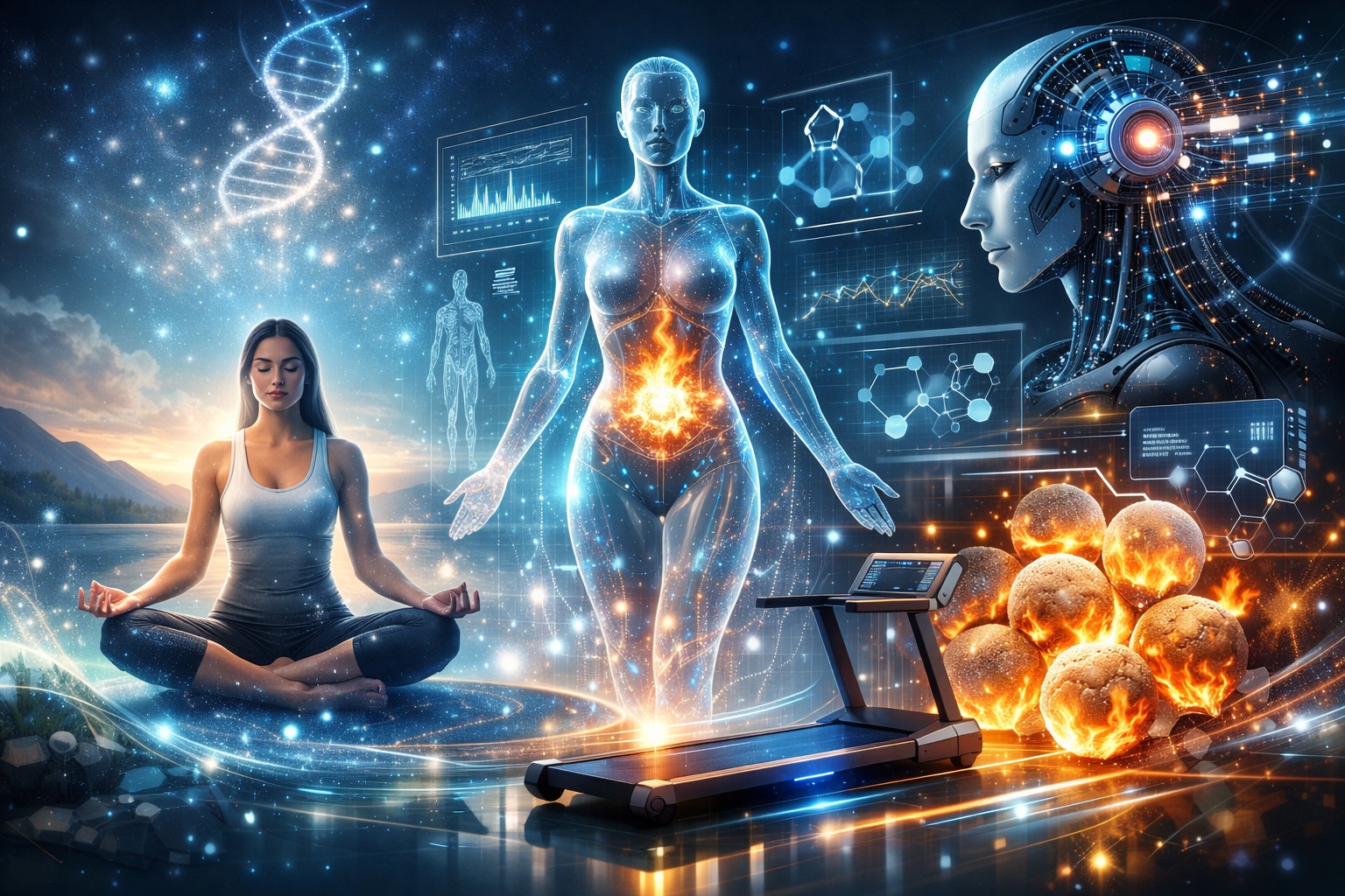 ヒーリングとAIが実現する新しいダイエット法！脂肪燃焼のメカニズム