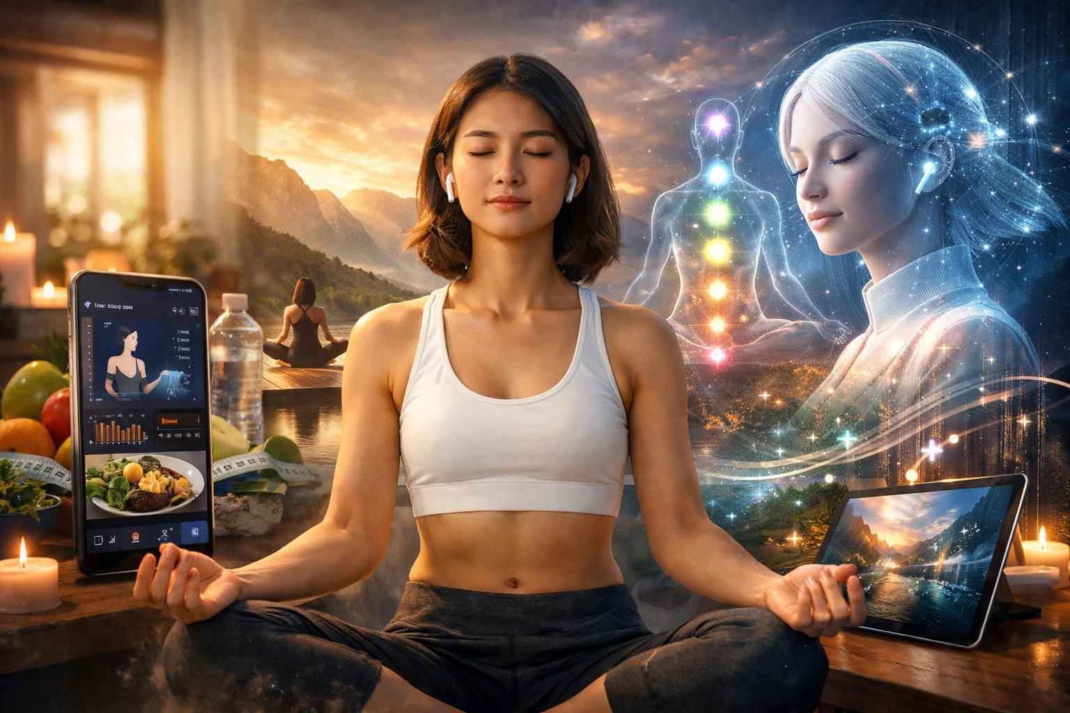 ダイエットだけじゃない！AIアプリで心も癒すヒーリング体験とは？