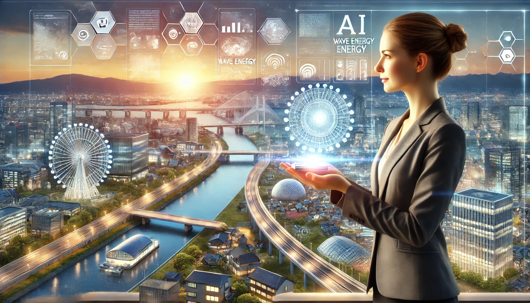 未来の仙台：AI技術と波動エネルギーが切り拓く新たな時代とは？