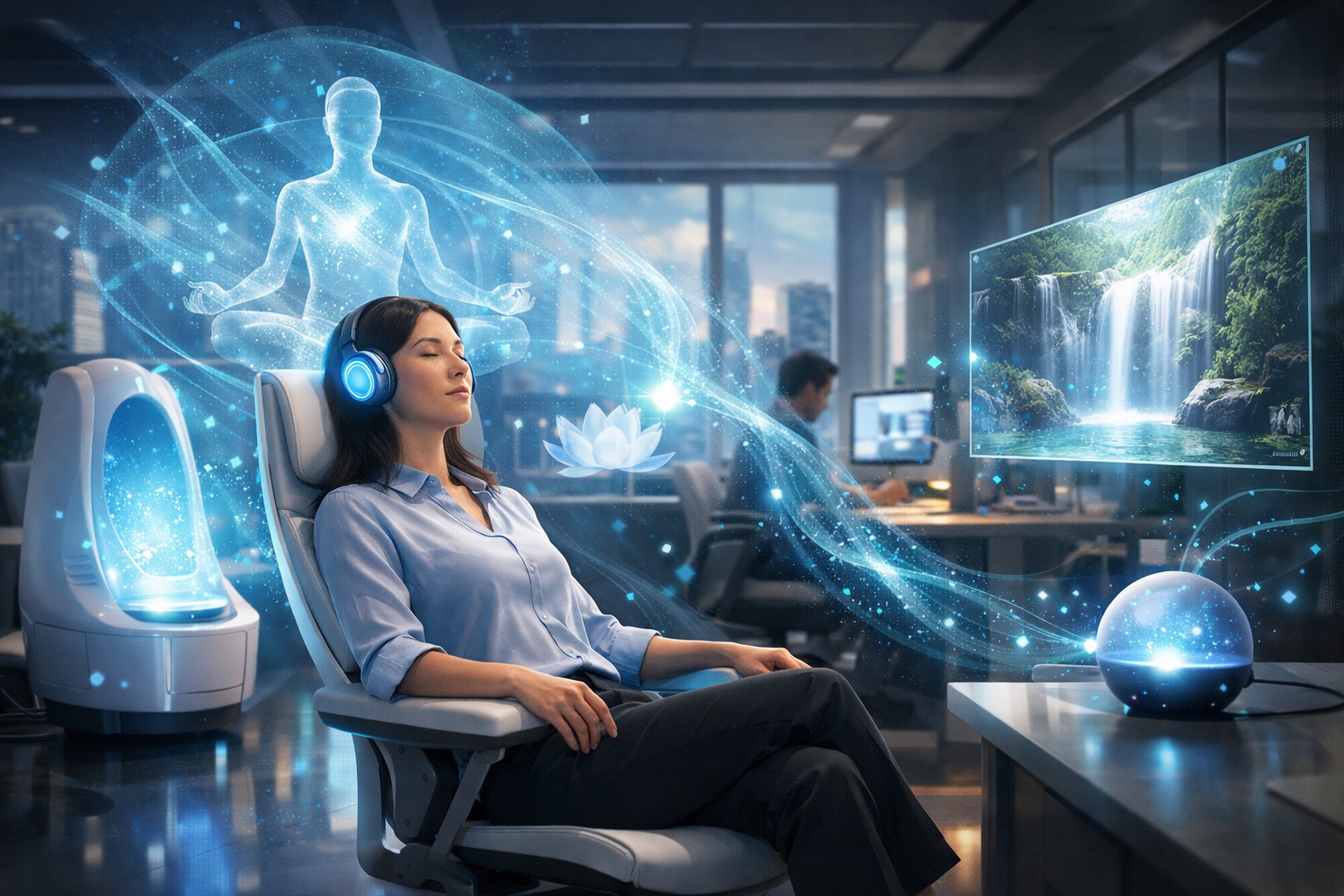 職場の健康を守る！AIを活用したヒーリングでストレスを軽減