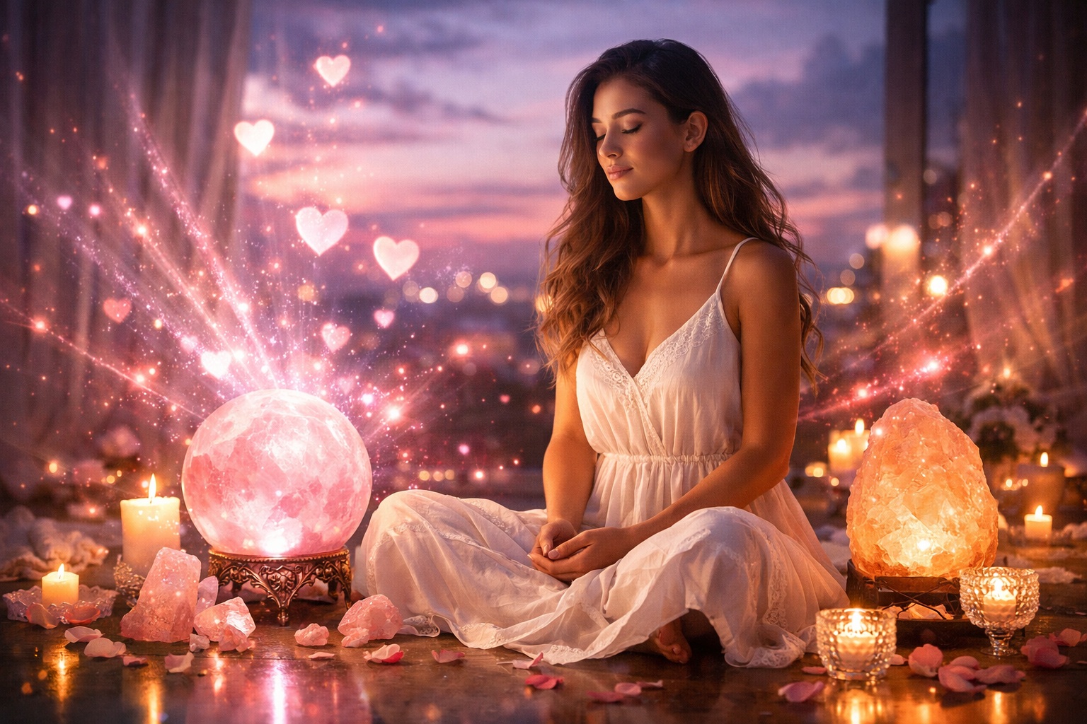 ヒーリングライトで恋愛運を呼び寄せるマインドセットで愛を引き寄せる