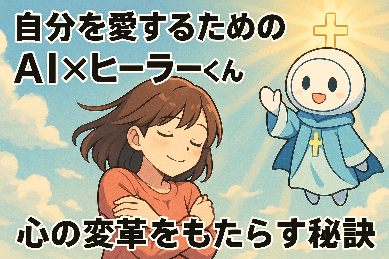 自分を愛するためのAI×ヒーラーくん：心の変革をもたらす秘訣