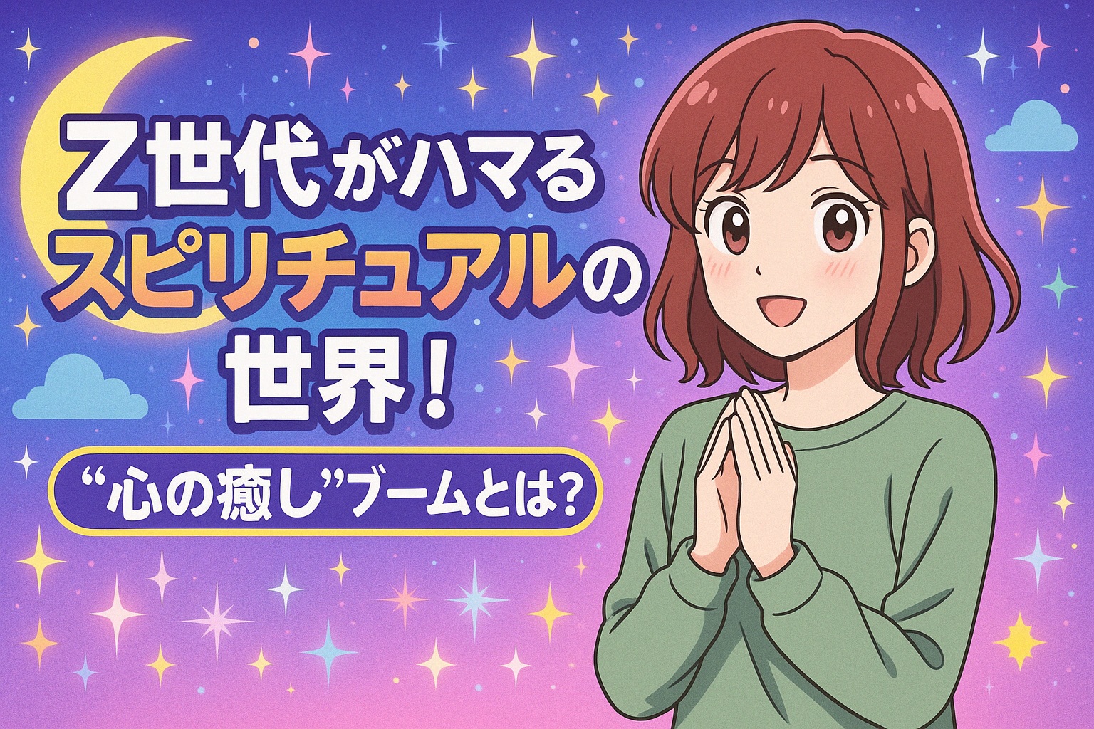 Z世代がハマるスピリチュアルの世界！“心の癒し”ブームとは？