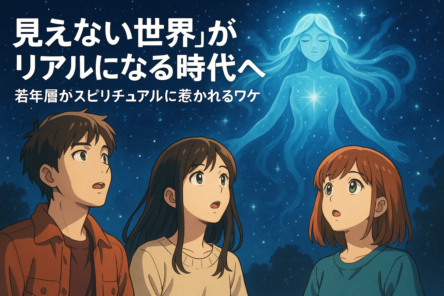 見えない世界がリアルになる時代へ｜若年層がスピリチュアルに惹かれるワケ