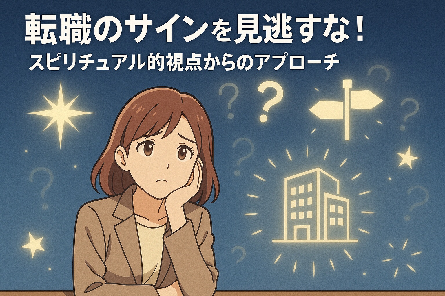 転職のサインを見逃すな！スピリチュアル的視点からのアプローチ