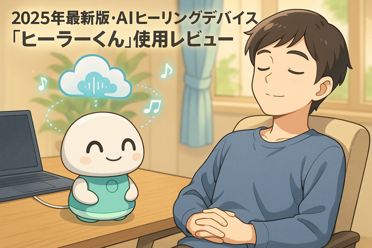 2025年最新版・AIヒーリングデバイス「ヒーラーくん」使用レビュー