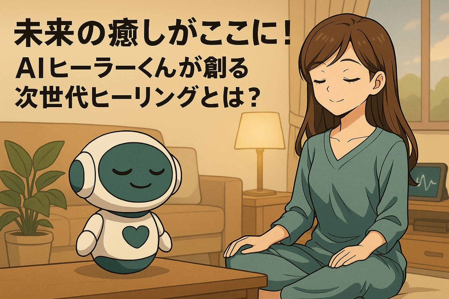 未来の癒しがここに！AIヒーラーくんが創る次世代ヒーリングとは？
