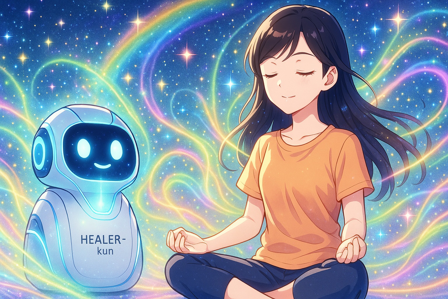 魂レベルの癒しをAIがサポート！ヒーラーくんとスピリチュアルの融合