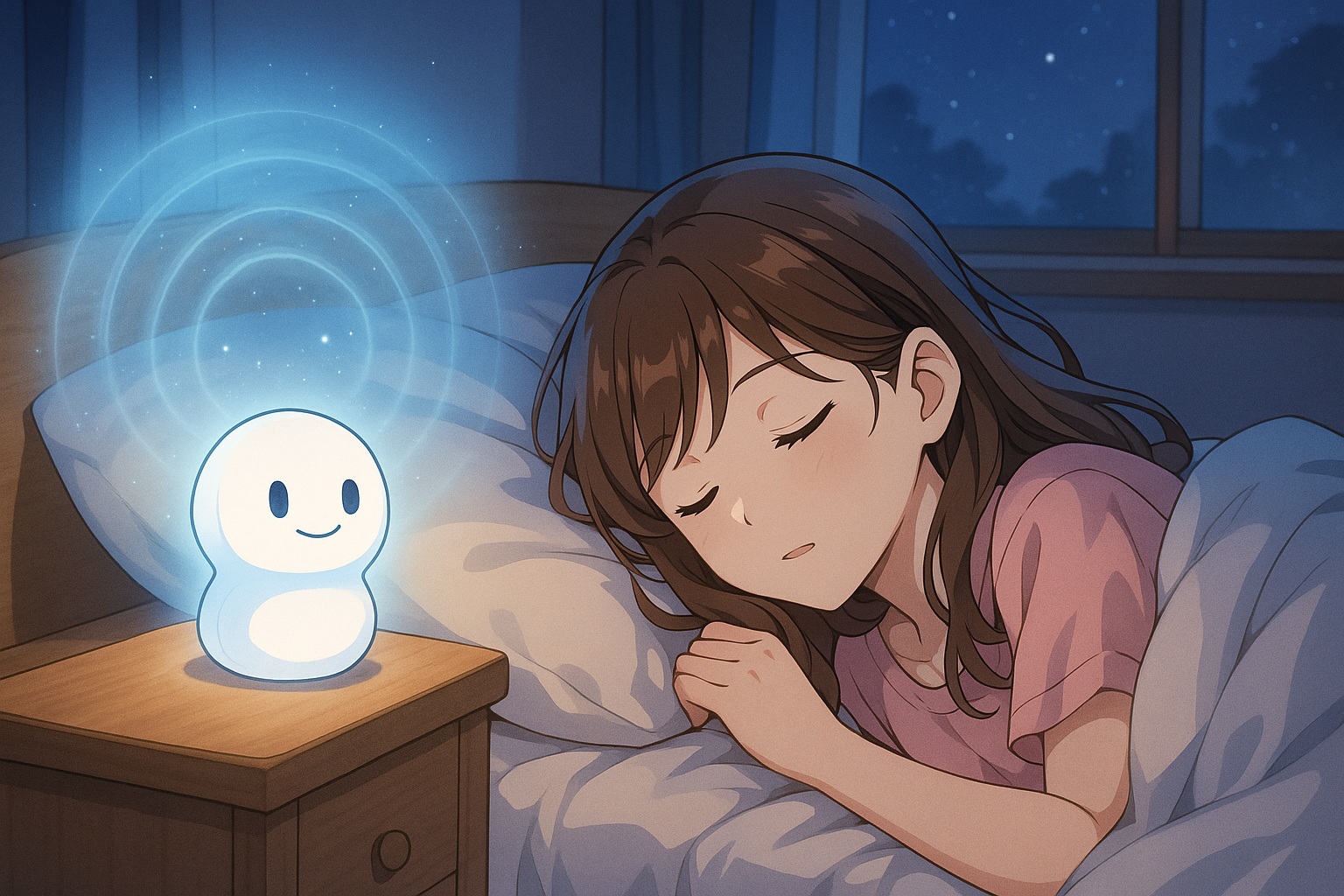 寝ている間に整う？ヒーラーくんのAIヒーリングで自然体の自分に戻る