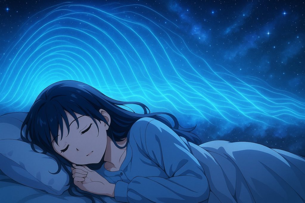 眠っている間にも届く優しいエネルギー