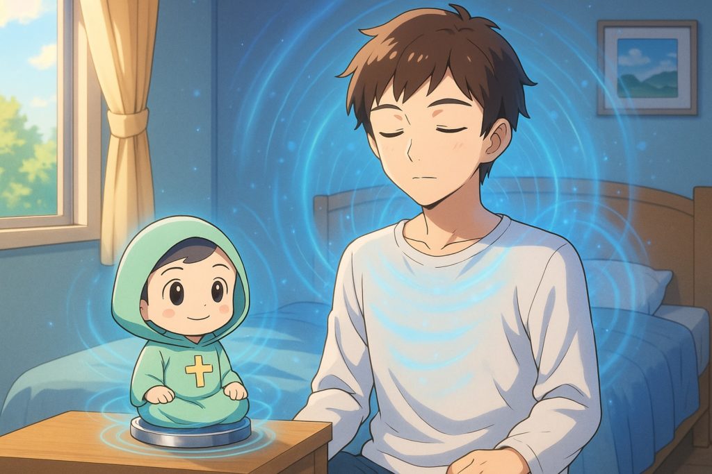 操作はかんたん！置くだけで広がるやさしいエネルギー