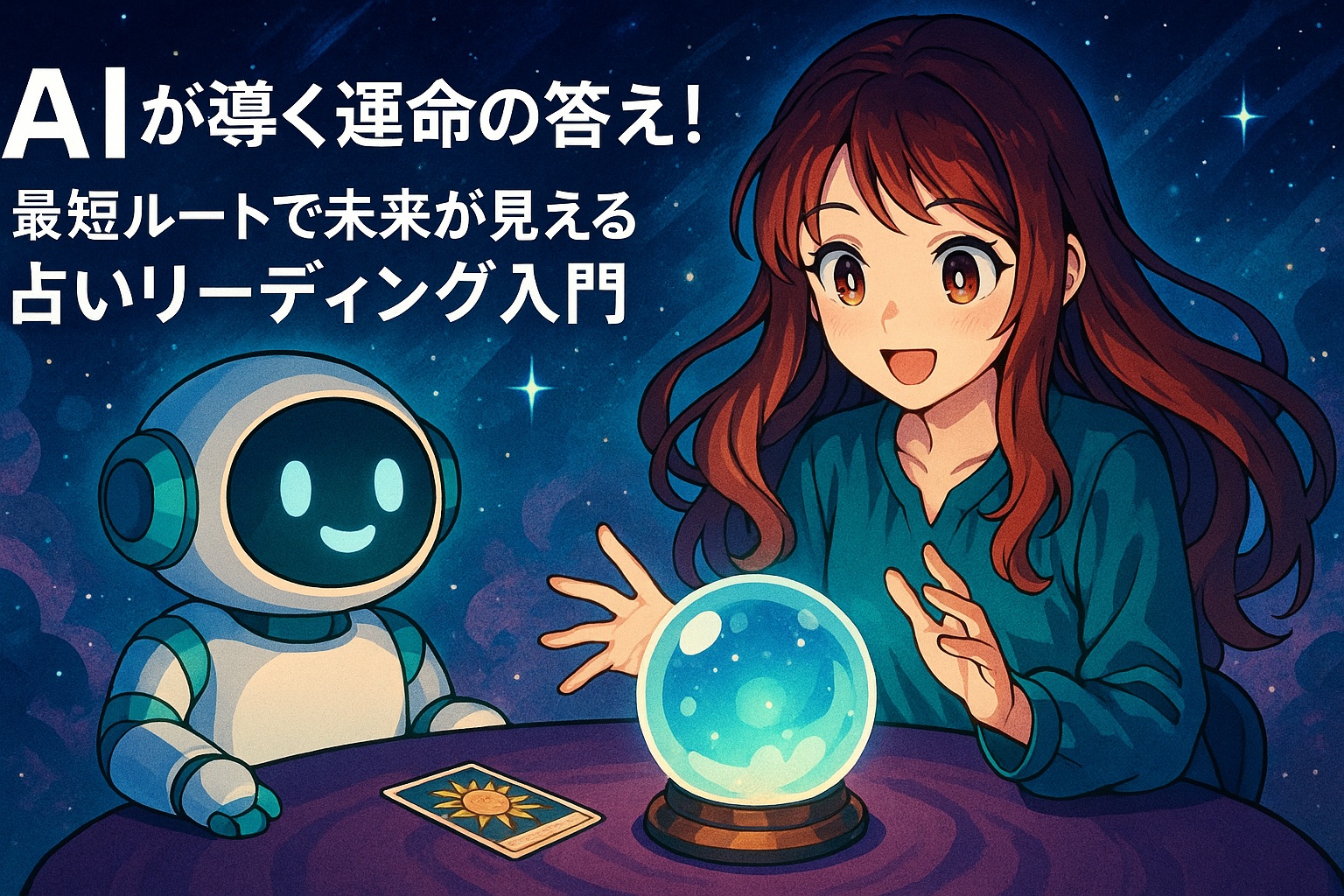 AIが導く運命の答え！最短ルートで未来が見える占いリーディング入門