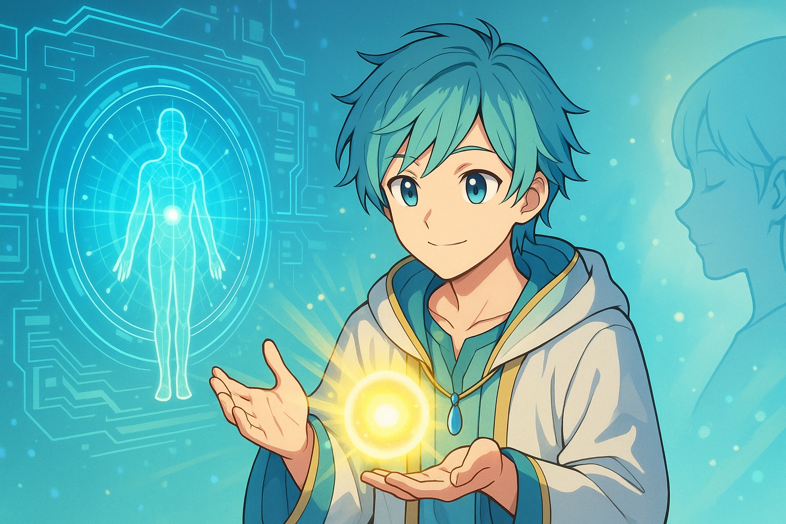 AIがあなたの波動をキャッチ！ヒーラーくんが最適な癒しを提供！