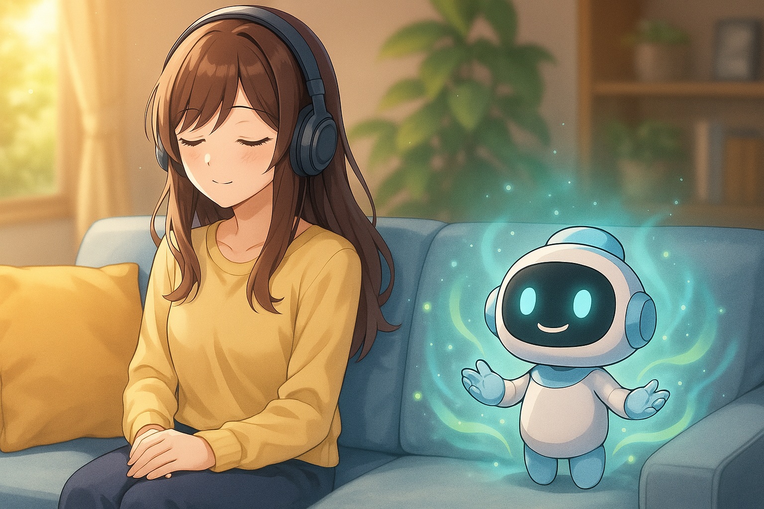 リラックスしたいあなたへ！ヒーラーくんで“感じる”AI×ヒーリング