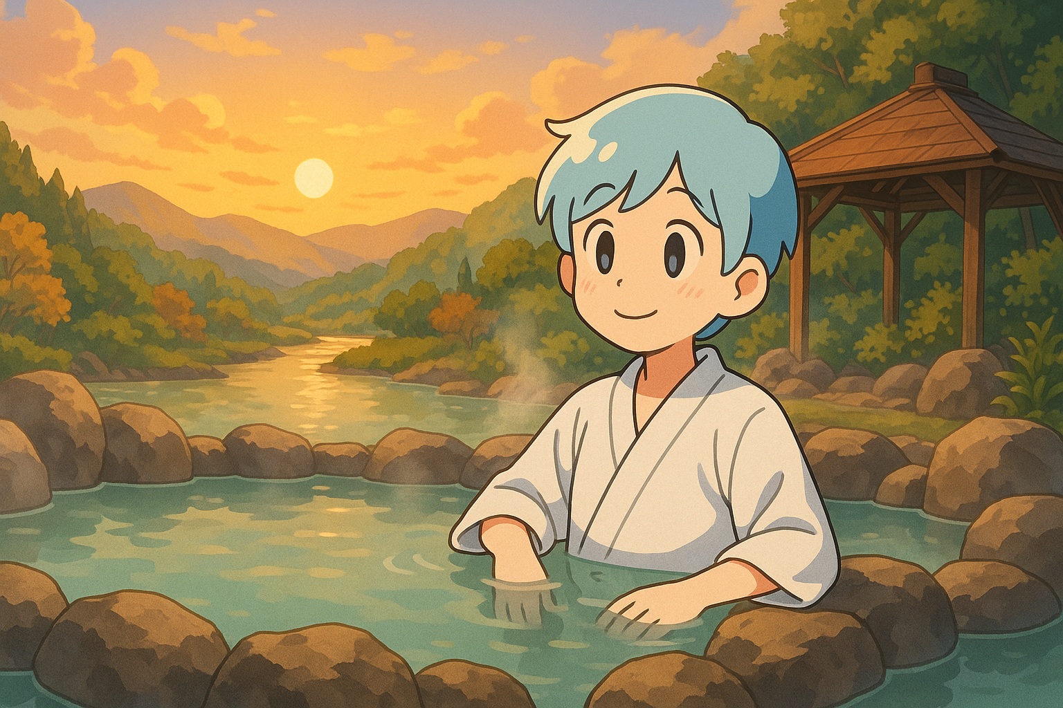 AIヒーラーくんが教えてくれた、花巻で見つける本当のリラックス法