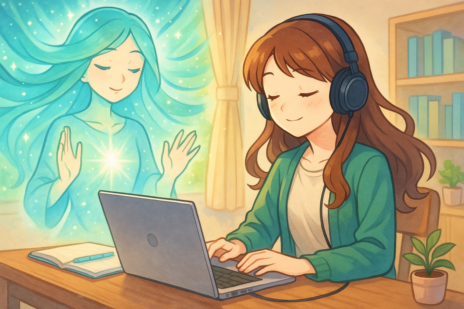 癒しを届ける！AI×ヒーリングとホームページ制作の新しい可能性！