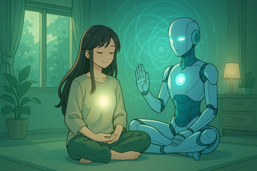 AIヒーリングが働く人に与える癒しの効果