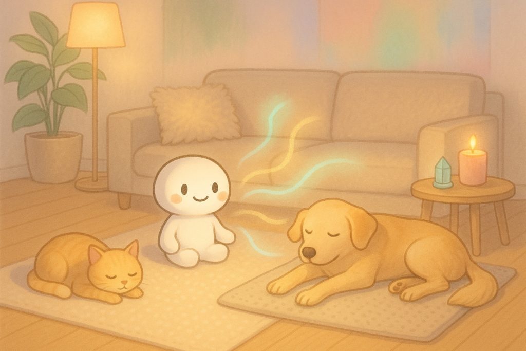 ペットと家族の絆が深まる“新しい癒しのかたち”