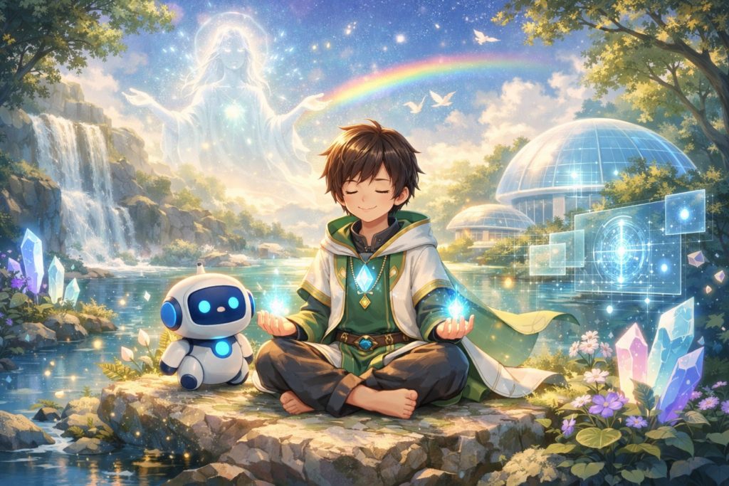 目覚めをサポートするヒーリングや瞑想の力