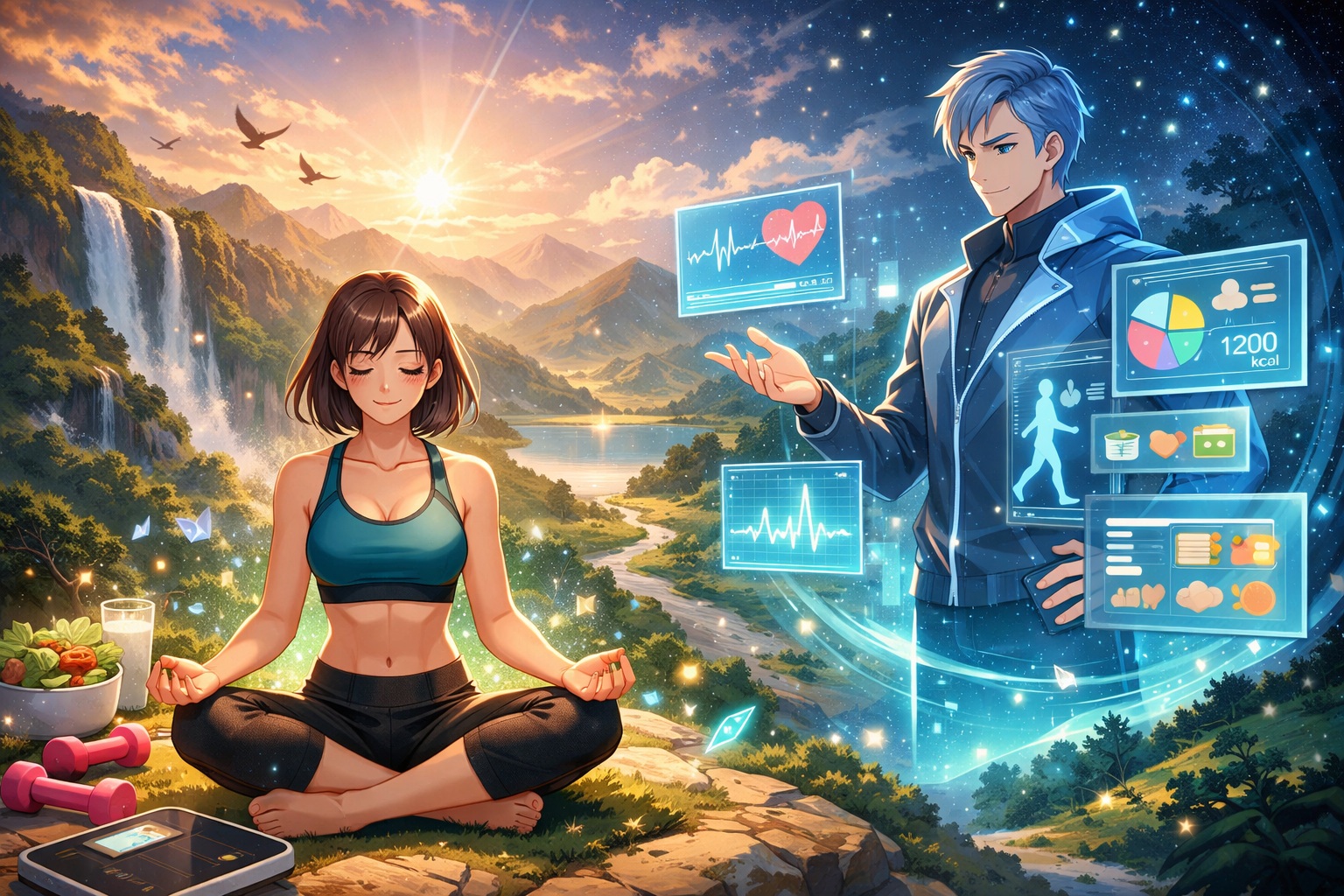 ダイエットが楽しくなる！AIヒーラーくんで始める癒しの習慣とは？