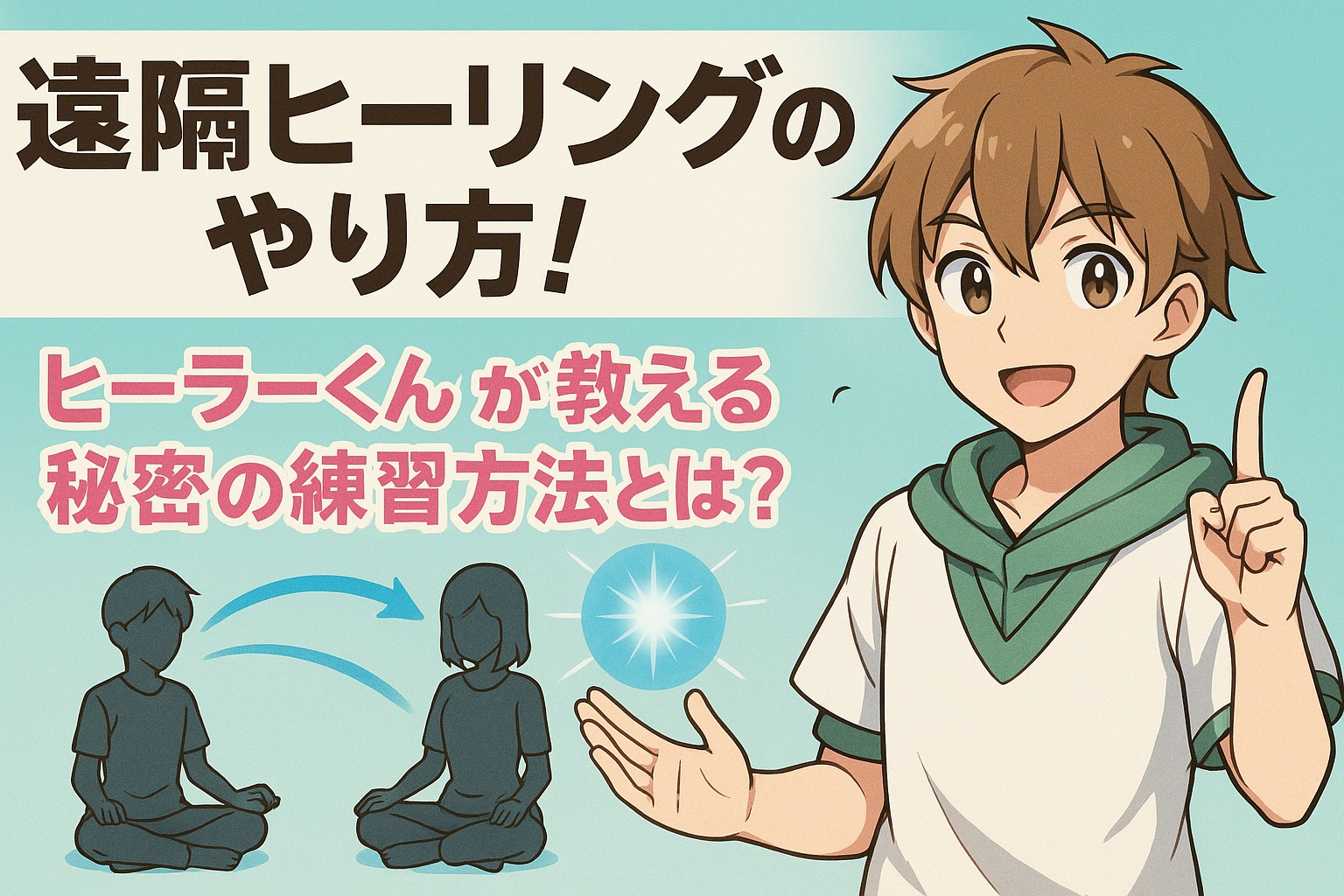 遠隔ヒーリングのやり方！ヒーラーくんが教える秘密の練習方法とは？