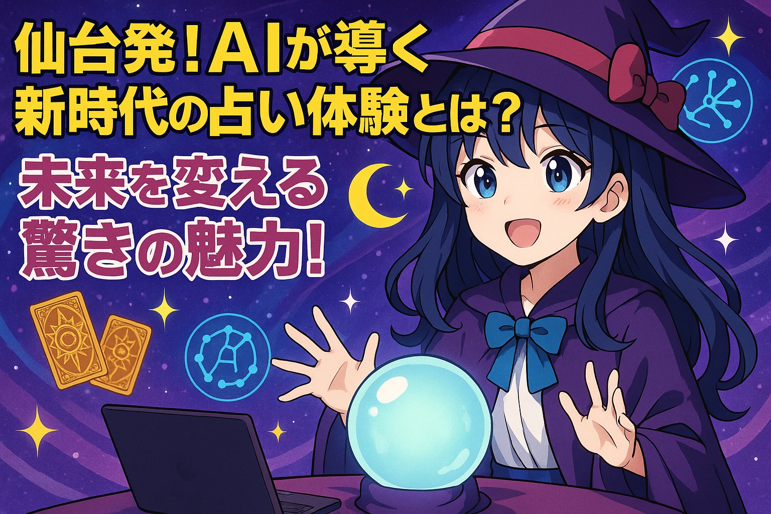 仙台発！AIが導く新時代の占い体験とは？未来を変える驚きの魅力！