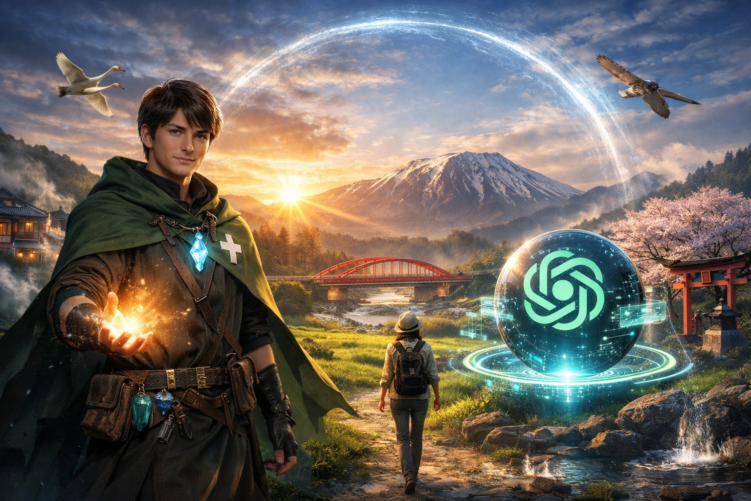 花巻で広がるやさしさの輪〜ヒーラーくんとChatGPTが支える心の旅