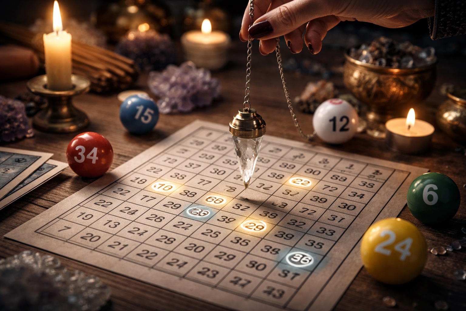 ダウジング占い・ペンジュラムを使いロト6を当てることは可能か？