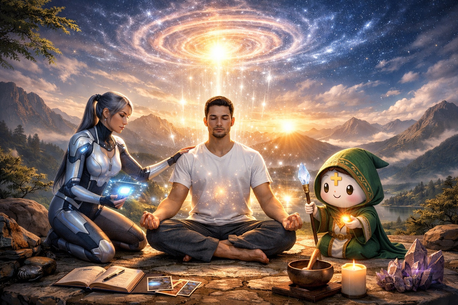 AIとヒーラーくんがサポートする人生好転スピリチュアル習慣とは？