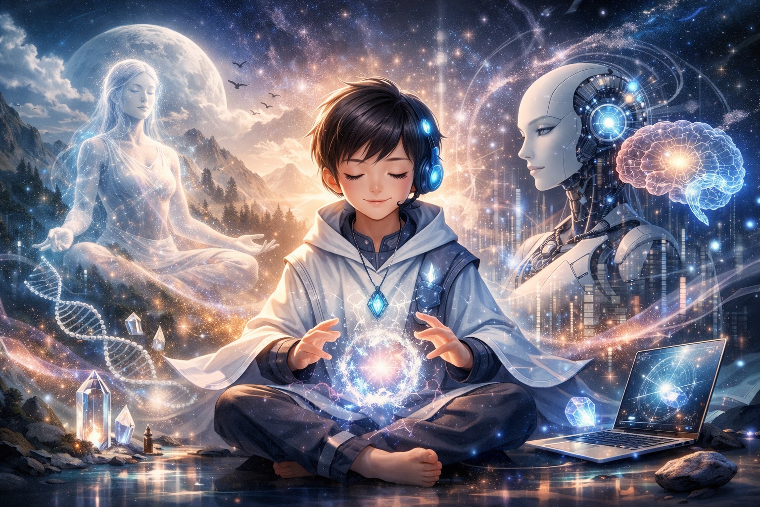 スピリチュアルとAIが融合！ヒーラーくんで始める癒しの新時代