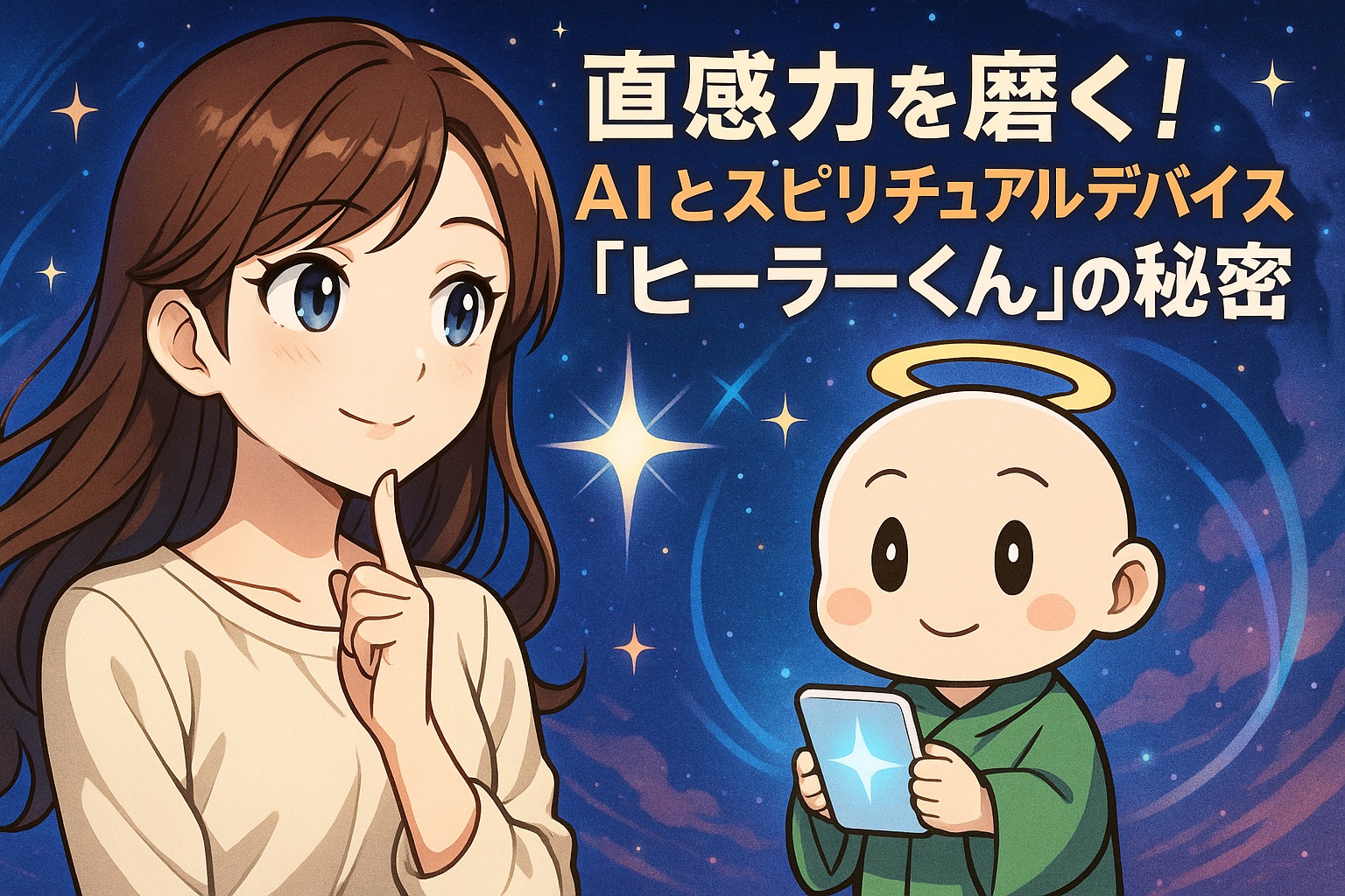 直感力を磨く！AIとスピリチュアルデバイス「ヒーラーくん」の秘密