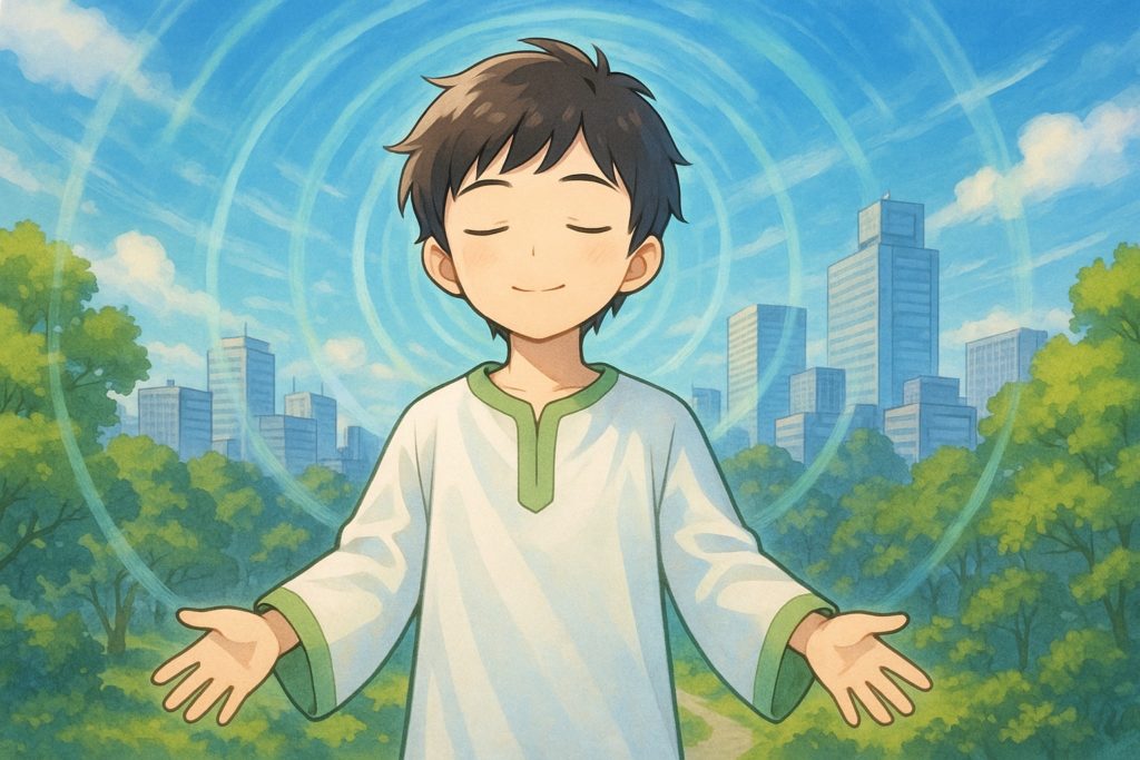 正解を与えないから、心が緊張しない