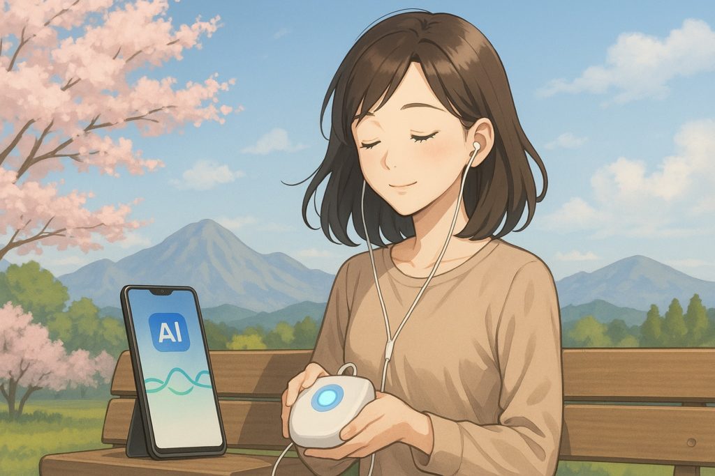 AIとヒーラーくんが支える「自分を否定しない時間」