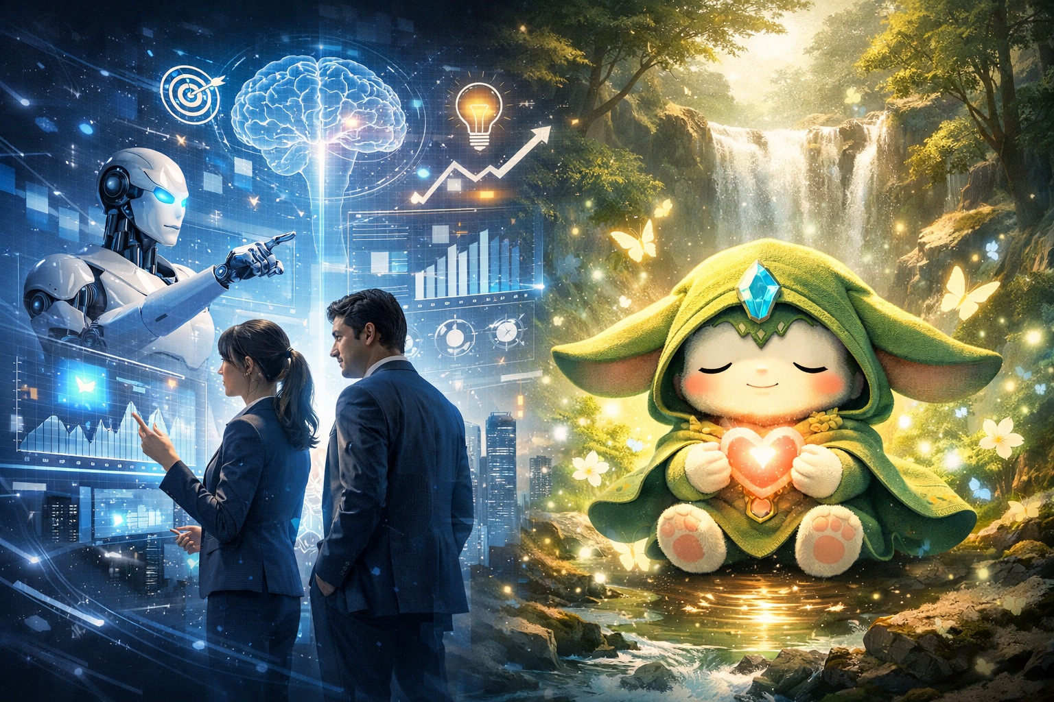 AI×コーチングが導く仕事の成功習慣とヒーラーくんの癒しパワー