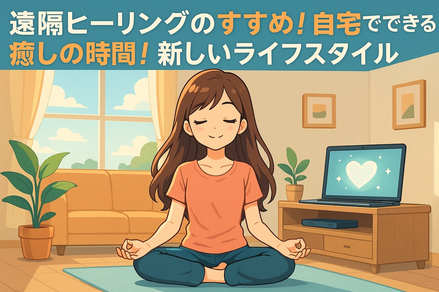 遠隔ヒーリングのすすめ！自宅でできる癒しの時間！新しいライフスタイル