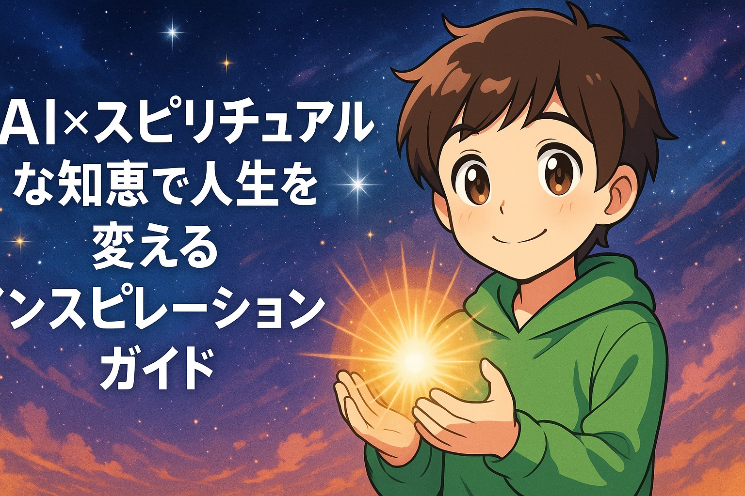 AI×スピリチュアルな知恵で人生を変えるインスピレーションガイド