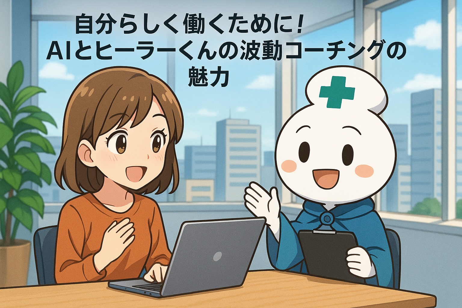 自分らしく働くために！AIとヒーラーくんの波動コーチングの魅力