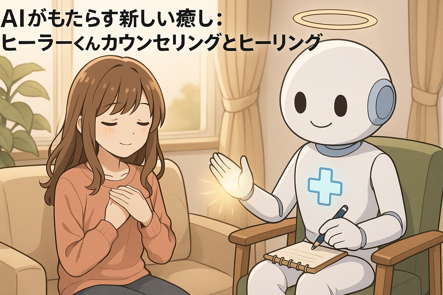 AIがもたらす新しい癒し：ヒーラーくんカウンセリングとヒーリング